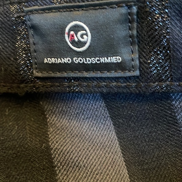 AG The Jodi Crop Jeans Metallic Stripe - Picture 7 of 14